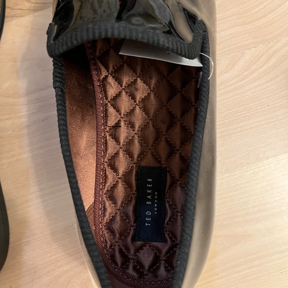 Ted Baker Wellesley patent leather men’s shoes NWOT - Picture 2 of 6